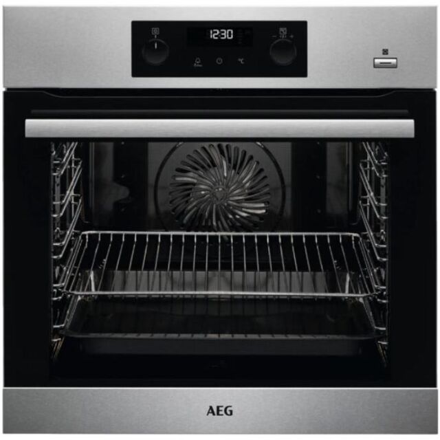 Aeg BPS355020M Single Oven - Stainless Steel