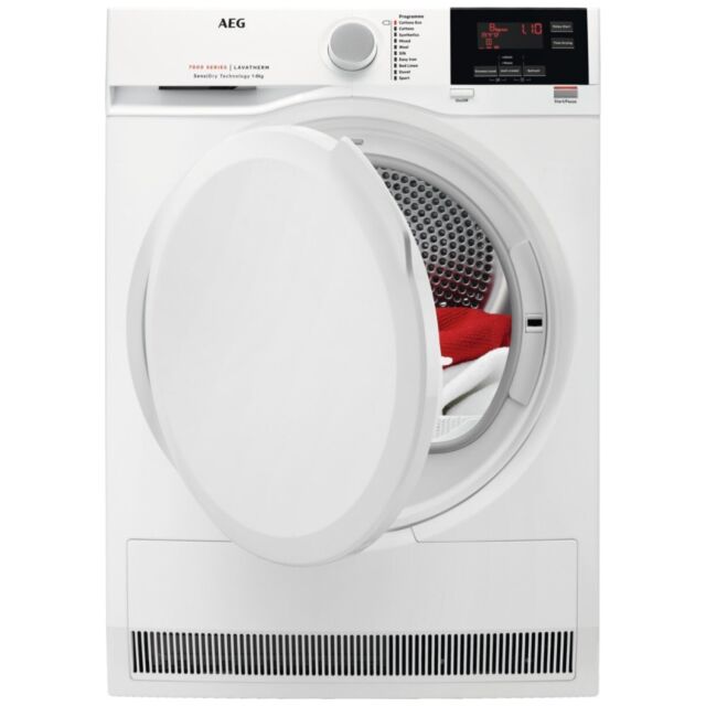 Aeg T7DBG840N 8Kg Heat Pump - White