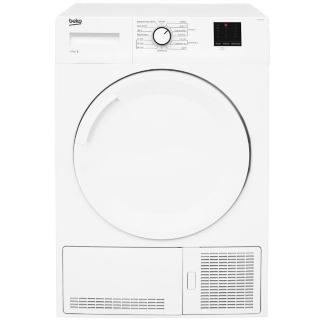 Beko DTBC10001W 10Kg Condensor Dryer