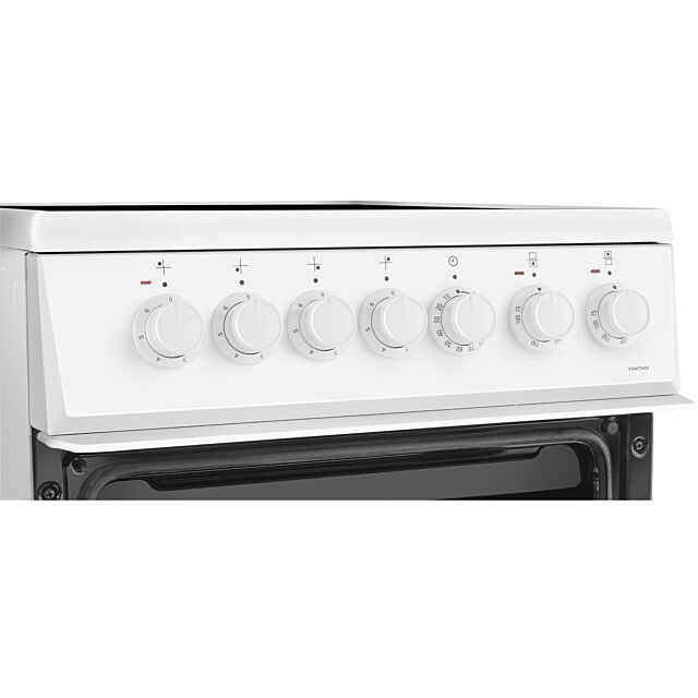 Beko EDVC503W 50Cm Double Oven Cooker Ceramic