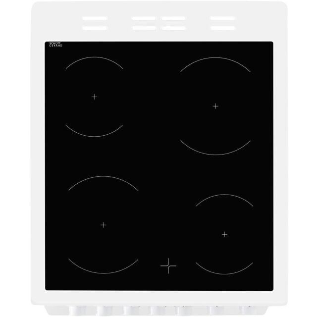 Beko EDVC503W 50Cm Double Oven Cooker Ceramic