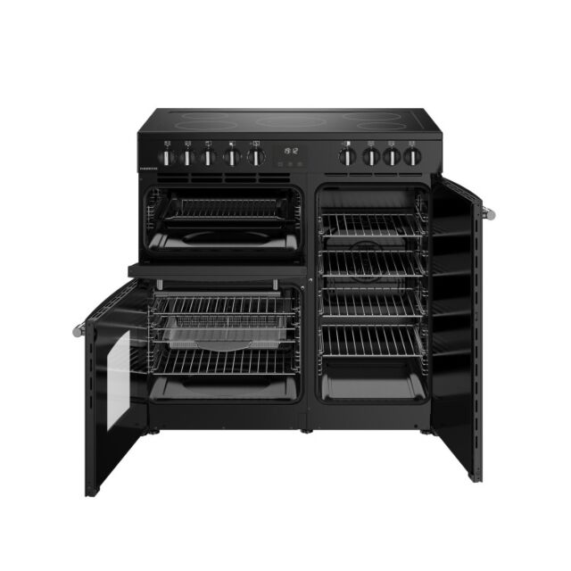 Belling 444411817 Belling Farmhouse 90Cm Electric Range Cooker - Black