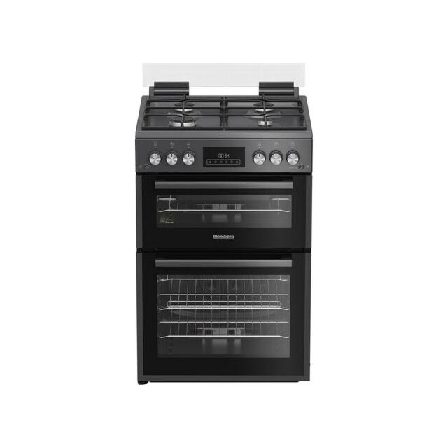 Blomberg GGRN655N 60Cm Double Oven - Anthracite
