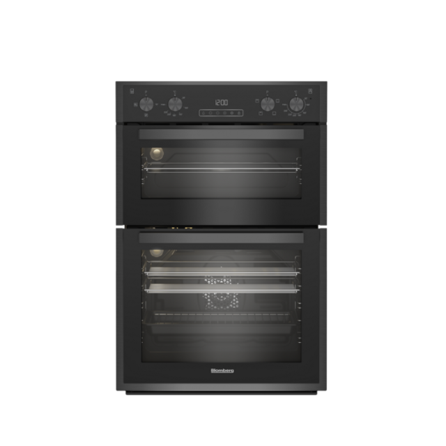 Blomberg RODN9202DX Built In Double Oven - Dark Steel
