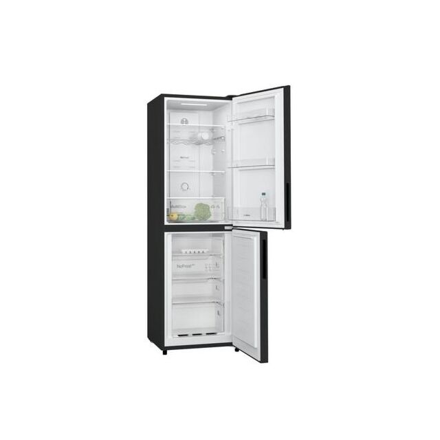 Bosch KGN27NBEAG 55Cm Frost Free Fridge Freezer - Black