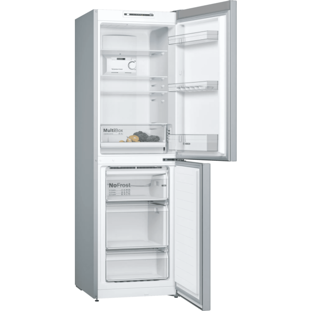 Bosch KGN34NLEAG 60Cm No Frost Fridge Freezer - Silver