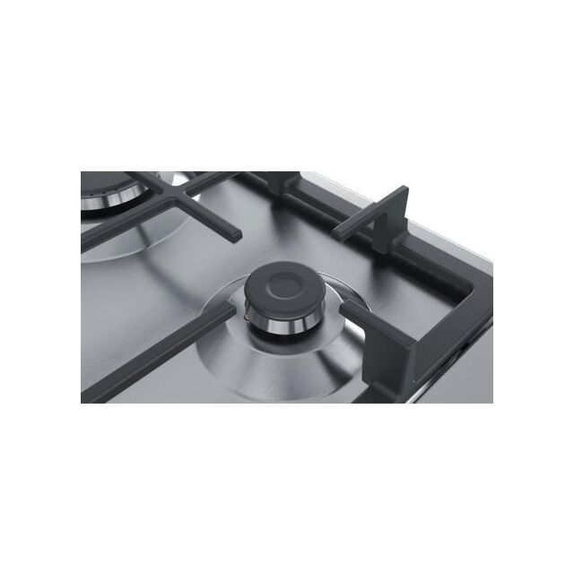 Bosch PGP6B5B90 60Cm Gas Hob - Stainless Steel