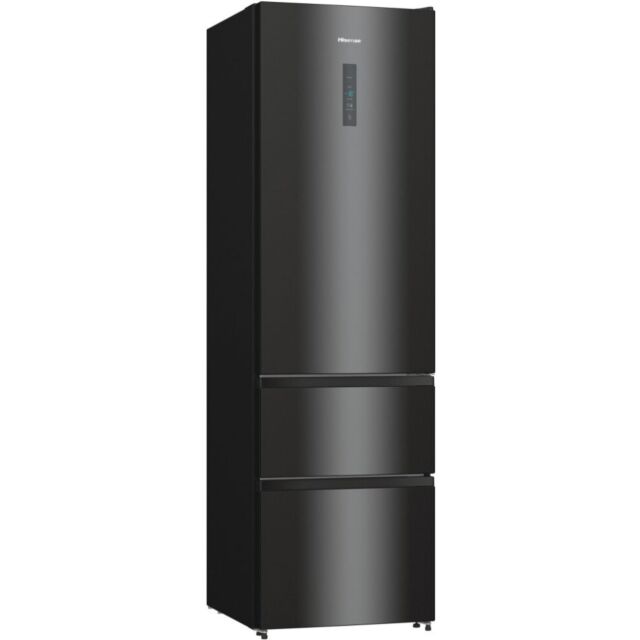 Hisense RM469N4AFDUK 60cm 60/40 Frost Free Fridge Freezer - Black