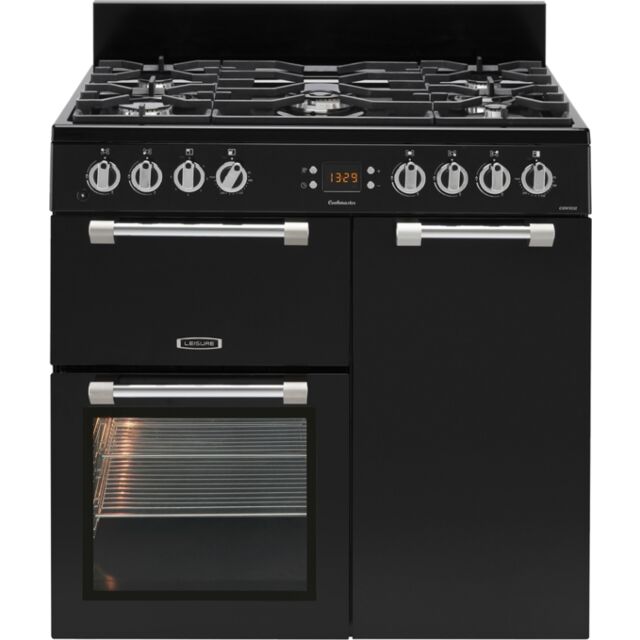 Leisure CK90F232K 90Cm Dual Fuel - Black