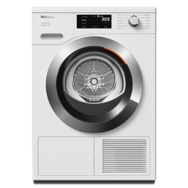 Miele TEH785 WP 9Kg Heat Pump Tumble Dryer - White