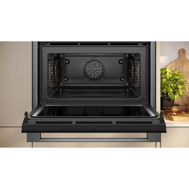 Neff C24mr21g0b Built In Compact Oven With Microwave Function - Graphite Grey