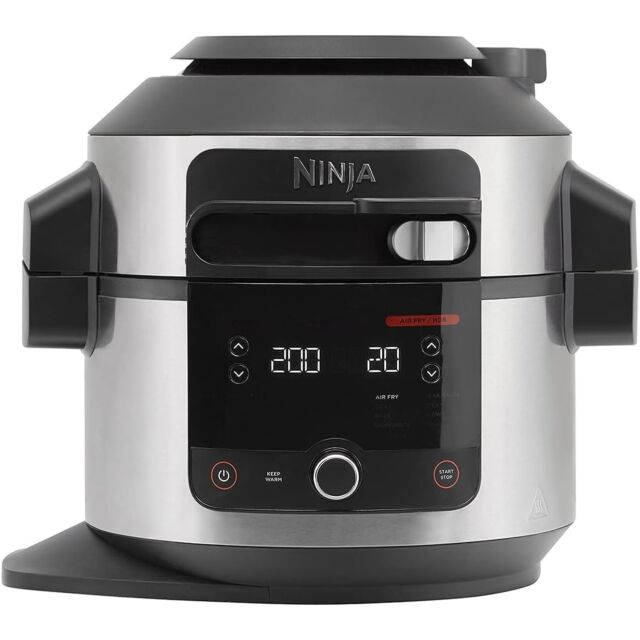 Ninja OL550UK 6L 11-In-1 One Lid Multi Cooker - Black