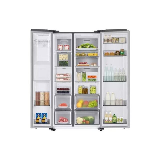 Samsung RS68A884CSL/EU 91.2Cm No Frost American Style Fridge Freezer - Aluminium