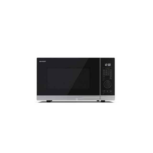 Sharp YC-PG254AU-S 20 Litres Grill Microwave Oven - Silver/Black