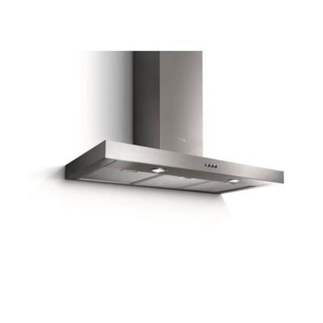 Turboair SOFIA90 90Cm Flat Chimney Hood - Stainless Steel