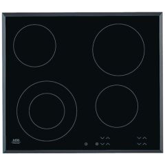Aeg HK624010FB 60Cm Ceramic Hob - Touch Control