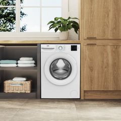 Beko BMN3WT3841W 8kg 1400 Spin Washing Machine - White
