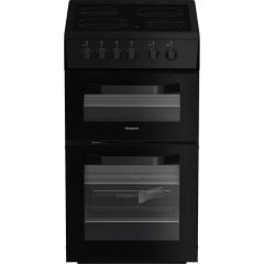 Hotpoint HTE5VCB Freestanding 50Cm Electric Cooker