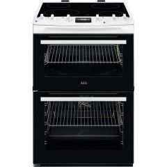 Aeg CCX6501ACW 60Cm Electric Cooker With Ceramic Hob