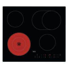Aeg HRX64360CB 60Cm Ceramic Hob - Black