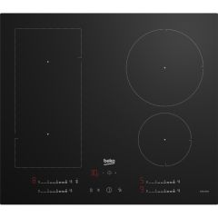 Beko HIIP64530UFT 59cm Electric Hob - Black