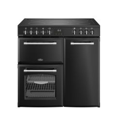 Belling 444411817 Belling Farmhouse 90Cm Electric Range Cooker - Black