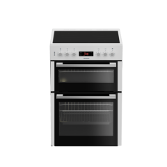 Blomberg HKN65W 60Cm Double Oven Electric Cooker - Ceramic Top - White