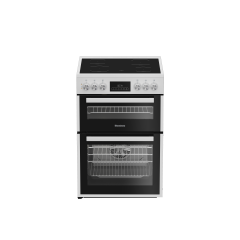 Blomberg HKRN651W 60cm Double Oven Electric Cooker with Vitroceramic Hob - White