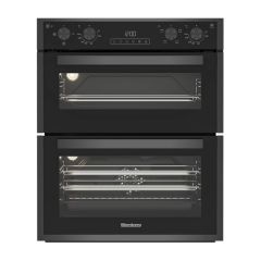 Blomberg ROTN9202DX Built Under Double Oven - Dark Steel