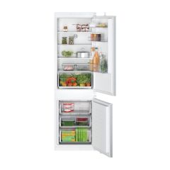 Bosch KIN86NSE0G 60/40 Built-In Frost Free Fridge Freezer - White