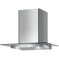 Culina UBFG70SS 70Cm Flat Chimney Hood 