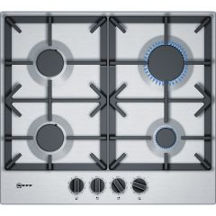 Neff T26DS49N0 60Cm Gas Hob - Stainless Steel