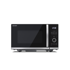 Sharp YC-QS254AU-B 25 Litres Flatbed Microwave Oven - Black