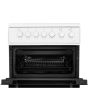 Beko EDVC503W 50Cm Double Oven Cooker Ceramic