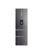 Haier HTW5618EWMP 59.5cm 3D Fridge Freezer - Dark Inox