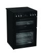 Hotpoint HDE6VDC2B1 60Cm Double Oven Electric Cooker With Ceramic Hob - Black
