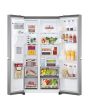 Lg GSLV71PZTD 91.3Cm Frost Free American Style Fridge Freezer - Shiny Steel