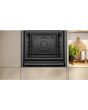 Neff B54CR71G0B Single Oven - Graphite Grey - Slide And Hide
